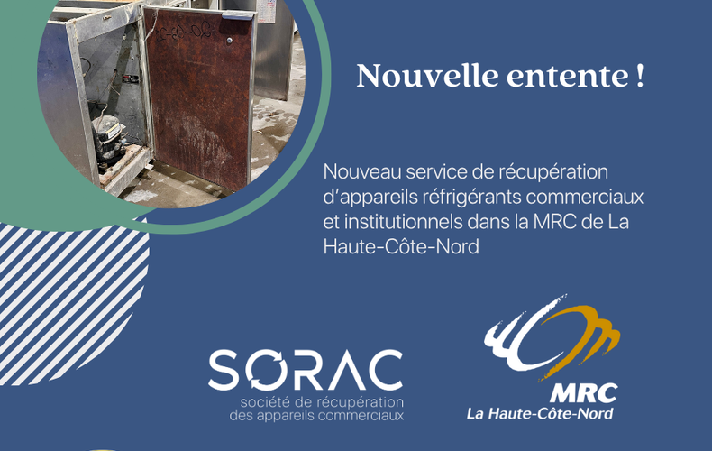 Un partenariat concret pour une gestion responsable des appareils réfrigérants